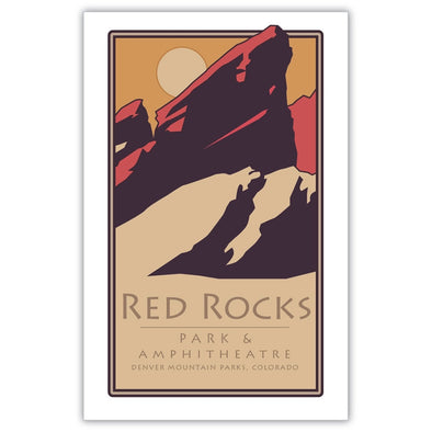 Red Rocks 2 (music), Colorado - Poster