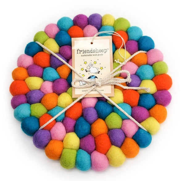 Eco Coasters and Trivets - Rainbow