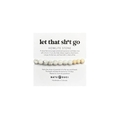 Let That S* Go Diffuser Bracelet