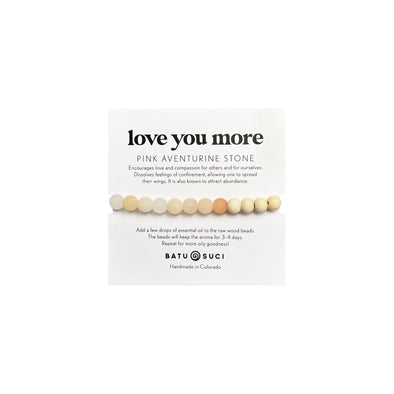 Love You More Diffuser Bracelet
