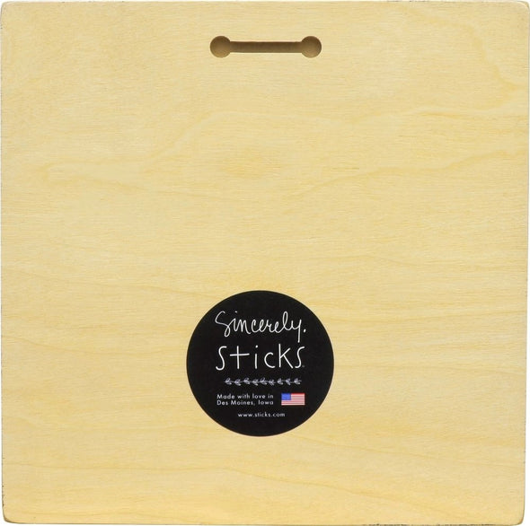 Life Tips Wood 9x9 Plaque