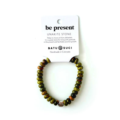 Be Present Rondelle Bracelet
