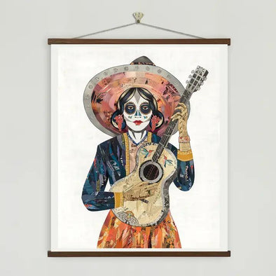Art Print | Day of of the Dead Wall Art | Sing Me Back Home