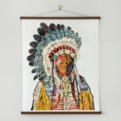 Art Print | Native American Art | American Heritage Chief