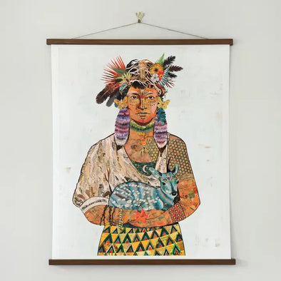Art Print | Native American Wall Art | Mother Nature