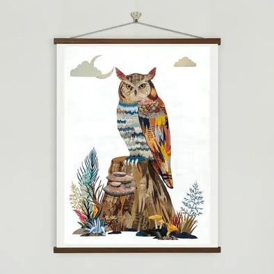 Art Print | Owl Wall Art | the Visionary Owl