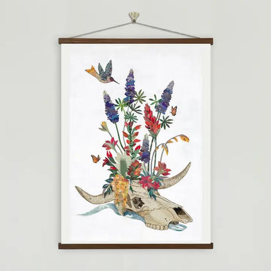 Art Print | Hummingbird Wall Art | Canyon Bouquet