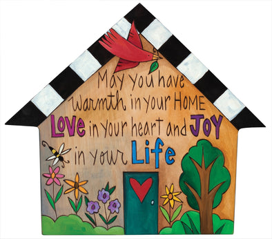 Full House Shape Plaque
