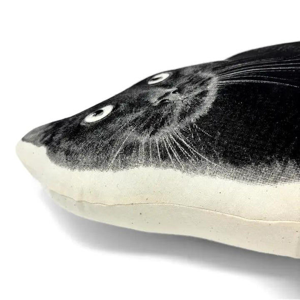 Cat Black Pillow