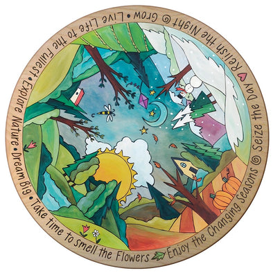 Around the World in 365 Days Lazy Susan