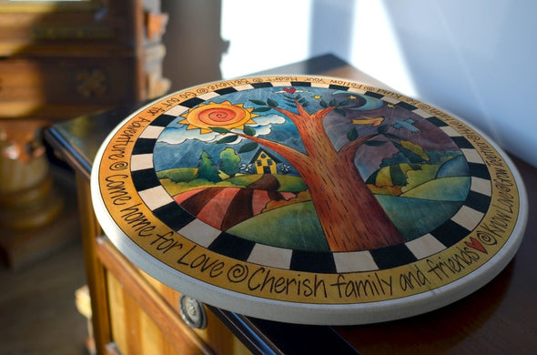 Dancing Birds 18" Lazy Susan