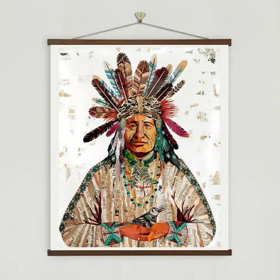 Art Print | Native American Wall Art | Father Nature