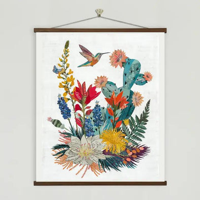 Art Print | Southwest Cactus Wall Art | High Desert Posy
