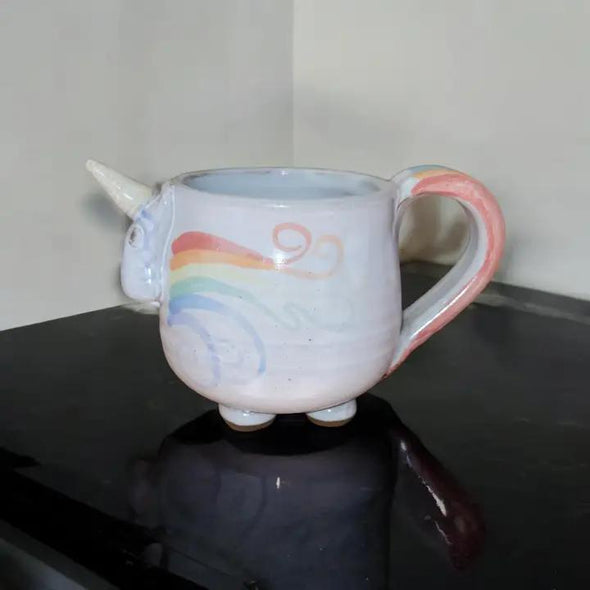 Elwood Rainbow Unicorn - Ceramic Mug