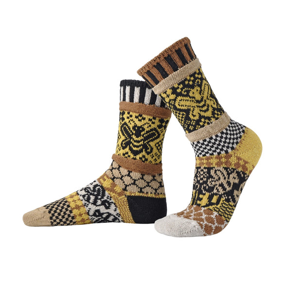Honey Bee Crew Socks (Large)