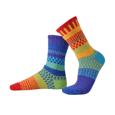 Rainbow Crew Socks (Large)