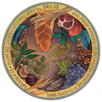 Seven Species 18" Lazy Susan