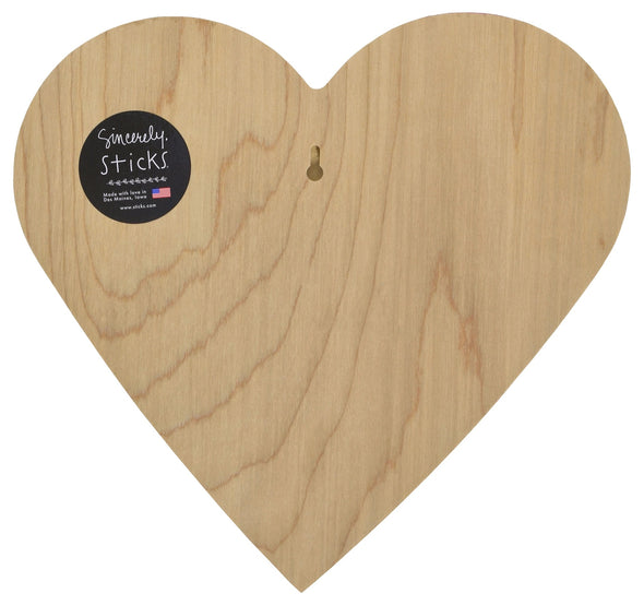 Heart Shaded Birds of A Feather Plaque