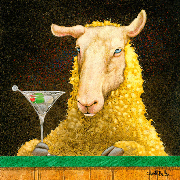 Sheep-faced on Martinis