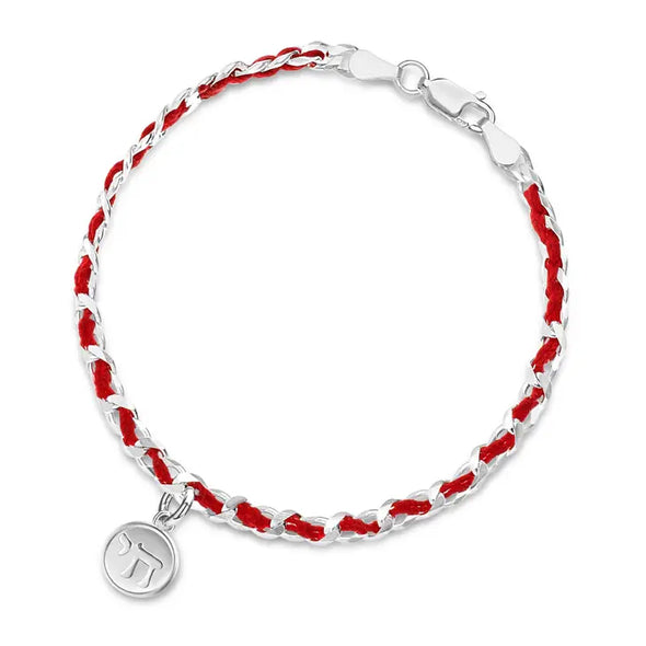 Red String Chai Hebrew Bracelet