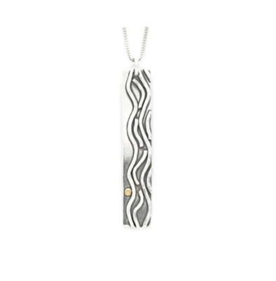 Reflections Vertical Bar Necklace